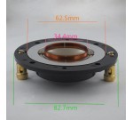TSDD 1,35" (34,4 мм) COWER Replacement Diaphragm Voice coil GP ремкомплект ВЧ-драйвера (мембрана) с крышкой, позолоченные контакты