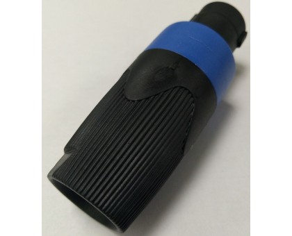 AMPERO YLG005 разъём SPEAKON кабельный, "папа", маркер: синий.