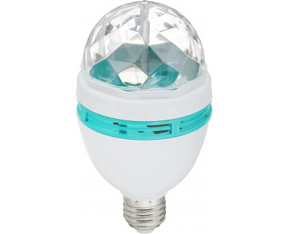 NEXUS DL [601-253] диско-лампа E27, вращающиеся разноцветные огни.