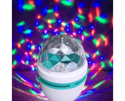 NEXUS DL [601-253] диско-лампа E27, вращающиеся разноцветные огни.