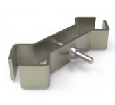 SNS SD-LO-2 leg link, 110 mm, for galleries and stairways, steel galvanized, соединительный хомут