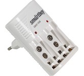 Smartbuy SBHC-505 зарядное устройство 2/4xAA/AAA/9V, 400мА.