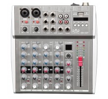 SVS Audiotechnik mixers AM-6 DSP микшерный пульт аналоговый, 6 каналов, USB, фантомное питание +48 V