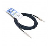 INVOTONE ACI1005/BK инструментальный кабель, 6,3 джек моно <-> 6,3 джек моно, длина 5 м (черный)