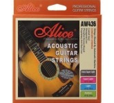 Alice AW436P-XL комплект струн для акустической гитары, фосфорная бронза, 10-47 AW436P-XL