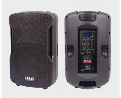 BLG BP13-12A10 250 Ватт (500 Ватт PEAK) 12"+3.5", 2-полосная, активный фильтр, DSP-процессор, USB HOST / SD MP3, Bluetooth, пульт ДУ 3.5” ВЧ-др  активная акустическая система