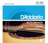 D`ADDARIO EZ910 струны для акуст. гитары, бронза 85/15, Light 11-50 81088