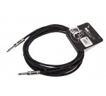 INVOTONE ACI1005BK инструментальный кабель, mono jack 6,3 <-> mono jack 6,3, длина 5 м (черный). 442