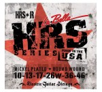 La Bella HRS-R Hard Rockin Steel Regular комплект струн для электро-гитары. 10-13-17-26w-36-46. Верхние струны-сталь, басовые струны-стальной керн в никелированной оплетке.