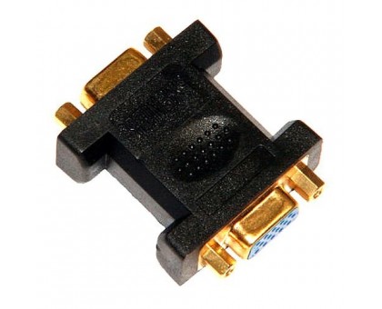 PREMIER 5-889G переходник HD 15 Pin (VGA) `гн` - HD 15 Pin (VGA) `гн` пластик `позолоченный` 5-889G