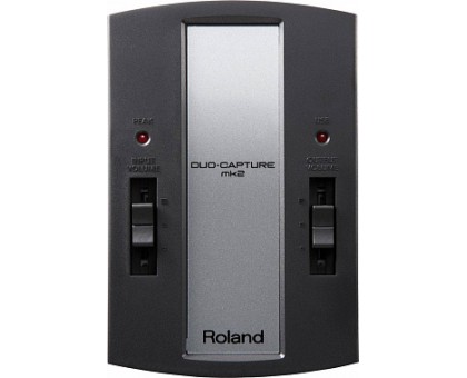 ROLAND UA-11 DUO-CAPTURE mk2 аудиоинтерфейс USB, 6,3 мм микрофонный/гитарный вход с Hi-Z переключате