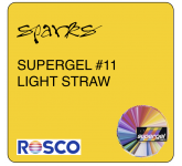 ROSCO SUPERGEL 101 Yellow фильтр высокой термостойкости, 50х61 см. жёлтый