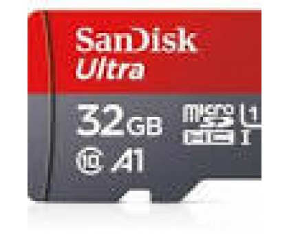 SanDisk Ultra Android карта памяти Micro SDHC 32Gb Class 10 с адаптером [SDSQUNS-032G-GN3MA] 48641,