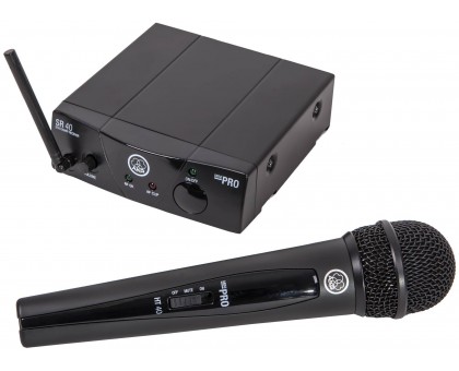 AKG WMS40 Mini Vocal Set Band US45B (661.100) вокальная радиосистема с ручным передатчиком и капсюле