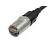 NEUTRIK NE8MC кабельный разъем EtherCon, с двумя вставками для кабеля от 3,5 до 5 или 8мм. Монтирует