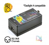 ЯRILO DL4 USB-DMX контроллер используется для управления световыми приборами и генераторами специальных эффектов